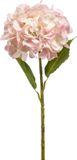 Emerald Kunstbloem hortensia tak - 52 cm - Lichtroze
