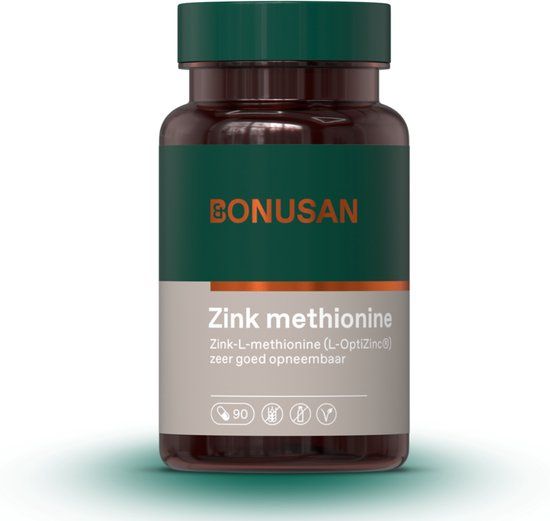 BONUSAN Zink Methionine – 300 Capsules – 15 mg Zink per Capsule