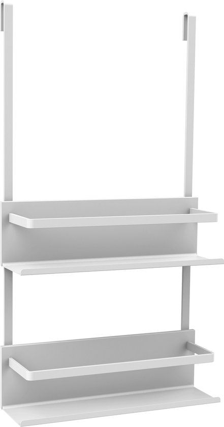 Allibert New Game Doucherek - 35 cm - Mat Wit Gelakt Aluminium