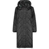 Sublevel Ladies Quilted Coat - Black