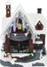 Merkloos / Sans marque Koopman International Kerstdorp huis - met beweging en led verlichting - LED verlichting - 29,5 cm