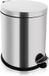Orion Poubelle Inox avec Pédale 14 l