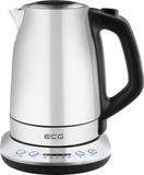 ECG RK 1791 Waterkoker - 1.7L - 2200W - RVS - Met Temperatuurinstelling