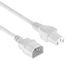 ACT Netsnoer C14 - C15 wit 2,5 m AK5389