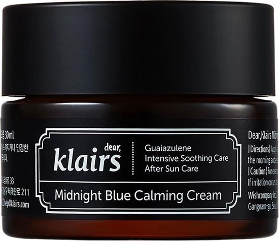 Klairs - Midnight blue calming cream