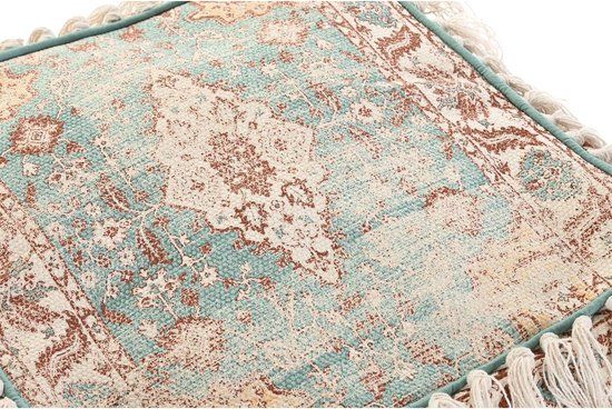 Kussen DKD Home Decor Voor op de grond Blauw Katoen 40 x 40 x 40 cm