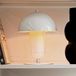 Dyberg Larsen Movie lampe de table, blanc, métal, E27