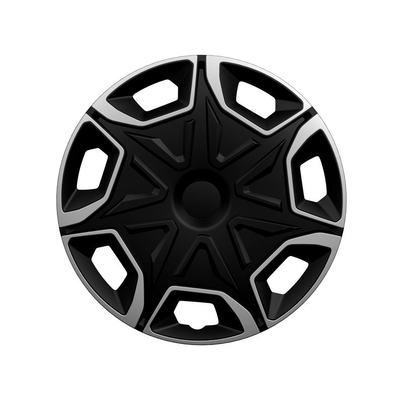 AutoStyle 4-Delige Wieldoppenset Blade 14-inch zilver/zwart