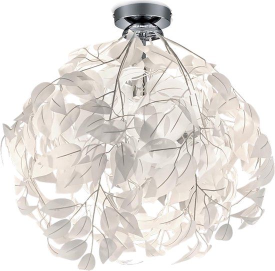 BES LED Trion Lovy LED Plafondlamp - Rond - Glans Chroom - E27