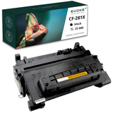 EVOKE HP Toner Voor HP Cf281x Zwart | 25000 Pagina 'S | Cf281a 81a Xl