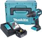 Makita DHP 490 RT1J batterie perceuse à percussion 18 V 65 Nm sans balais + 1x batterie rechargeable 5.0 Ah + chargeur + Makpac