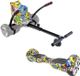 URBANGLIDE kartset, multicolore, roues de 6,5 pouces, 550W, 4Ah, longueur réglable