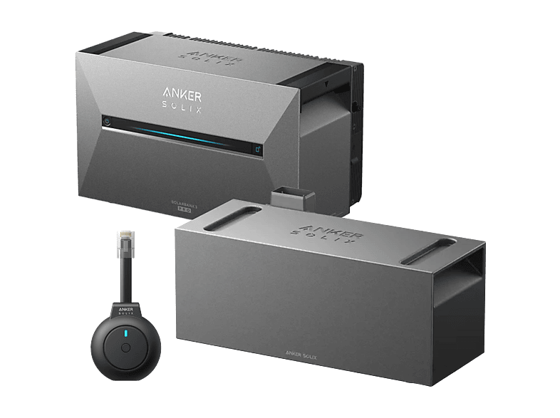Anker Solix Solarbank 3 E2700 Pro + Bp2700 Expansion Battery Powerbank P1 Meter Emobility Bundle
