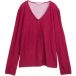 Tom Tailor T-shirt pour femme avec encolure en V et imprimé intégral