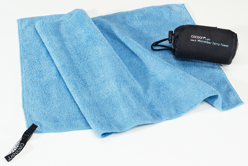 Cocoon Microfiber Terry Towel Light medium light blue
