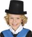 Fiestas Guirca Chapeau haut de magicien noir pour enfants - tour de tête 56 cm - fossoyeur d'Halloween - Directeur