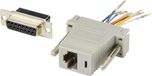 Tru Components D-sub adapter D-sub bus 15-polig - RJ45-bus 1 stuk(s)