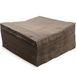 Hanglamp Morigami Hanglamp ser42207313 Collection, servet 40 x 40, 2-laags, 1/4 vouwen, 100 servetten, 2-laags uni met rand, chocolade
