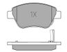 MEYLE Bremsbelagsatz, Scheibenbremse 0252398217/W Vorderachse | Compatibel met: OPEL ADAM, CORSA D, CORSA D Kasten/Schrägheck