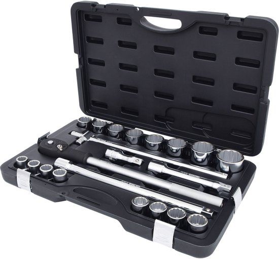 KS Tools Ratelsleutel- en doppenset 3/4'' 21-delig 911.0722