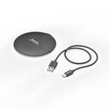 Hama 00183381 Smartphone Oplader Zwart USB Draadloos 10W