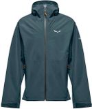 Salewa Puez Waterdichte Jas Heren S Pond Blue/0910