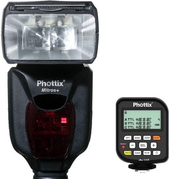 Phottix Mitros+ Flitser en Odin Trigger Combo voor Nikon