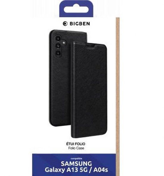 Bigben Connected, Book Case voor Samsung Galaxy A13 5G / A04s, Zwart