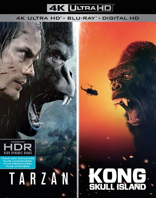 Kong + Tarzan - 4K Ultra HD Blu-ray