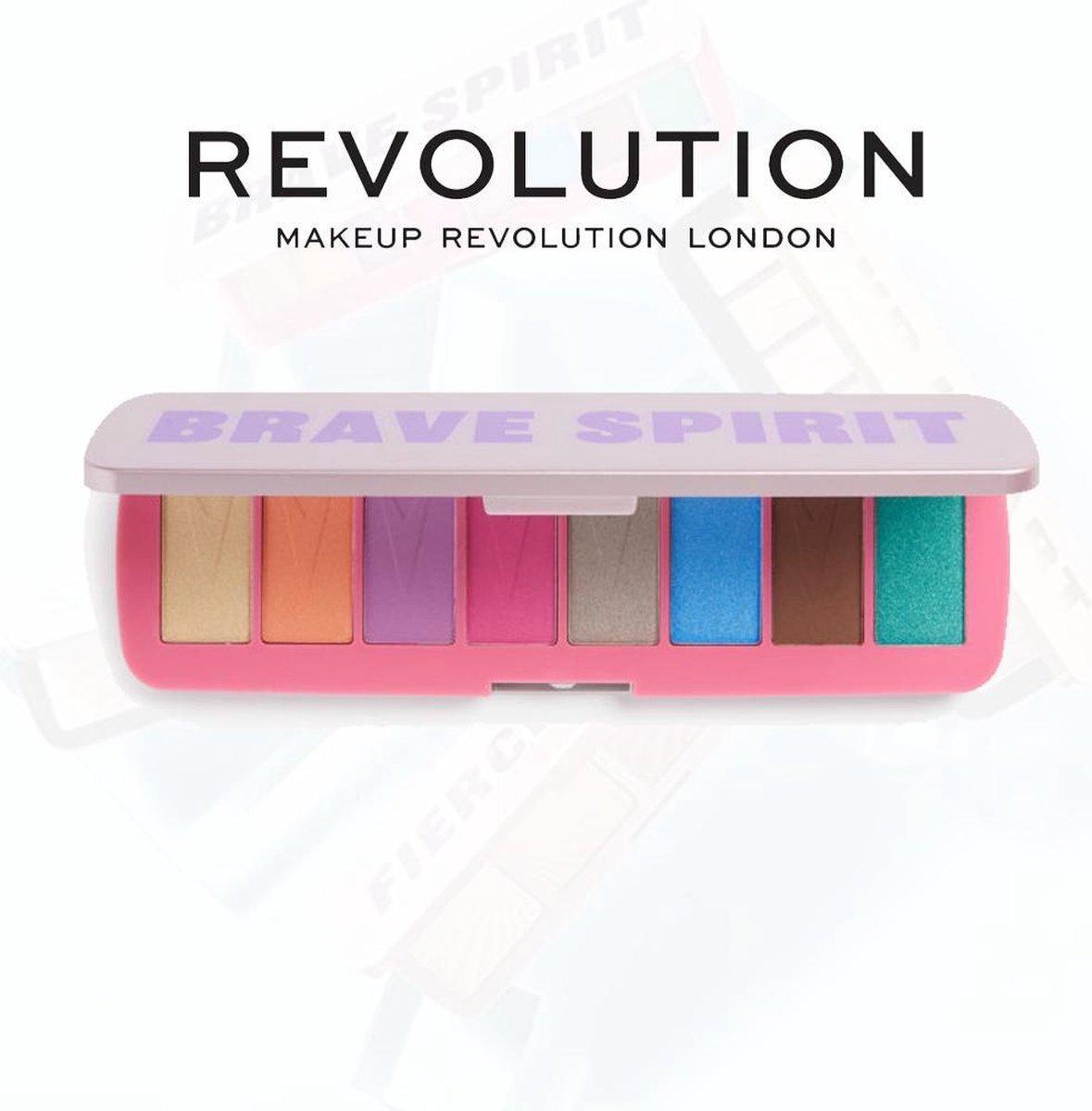 Makeup Revolution Revolution Londen Brave Spirit Eyeshadow Palette - 1 Stuk