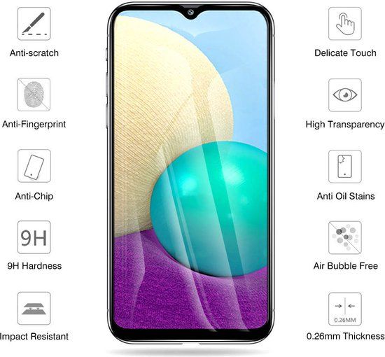 Bescherm je Telefoon Screenprotector Samsung Galaxy A33 - Anti-bacterieel Glas