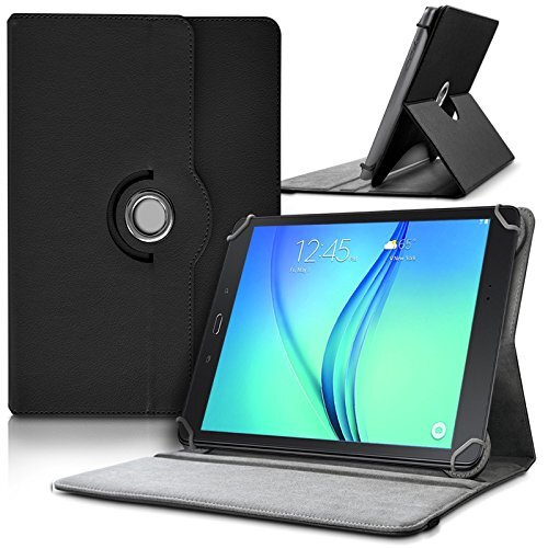 KARYLAX Seluxion Universele beschermhoes en standaard L 27,5 cm x 19 cm, kleur voor 10,1 inch touchscreen tablet Samsung Archos Logicom Acer Polaroid Asus Black Archos 101b zuurstof 10.1 zakjes