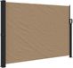 vidaXL Windscherm uittrekbaar 140x300 cm taupe