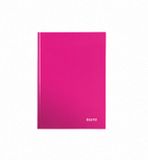 Leitz A5 Lined Notebook - Pink - 80 Sheets
