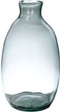Hakbijl Glass Vaas Cheryl - transparant - eco glas - 18 x 30 cm - flesvaas
