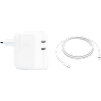 Apple 35W Power Adapter with 2 USB-C Ports + Apple USB-C Charging Cable (2m)