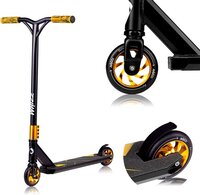 Lionelo Whizz Stunt Step - 110mm Wheels - 100KG - Black/Orange/Gold