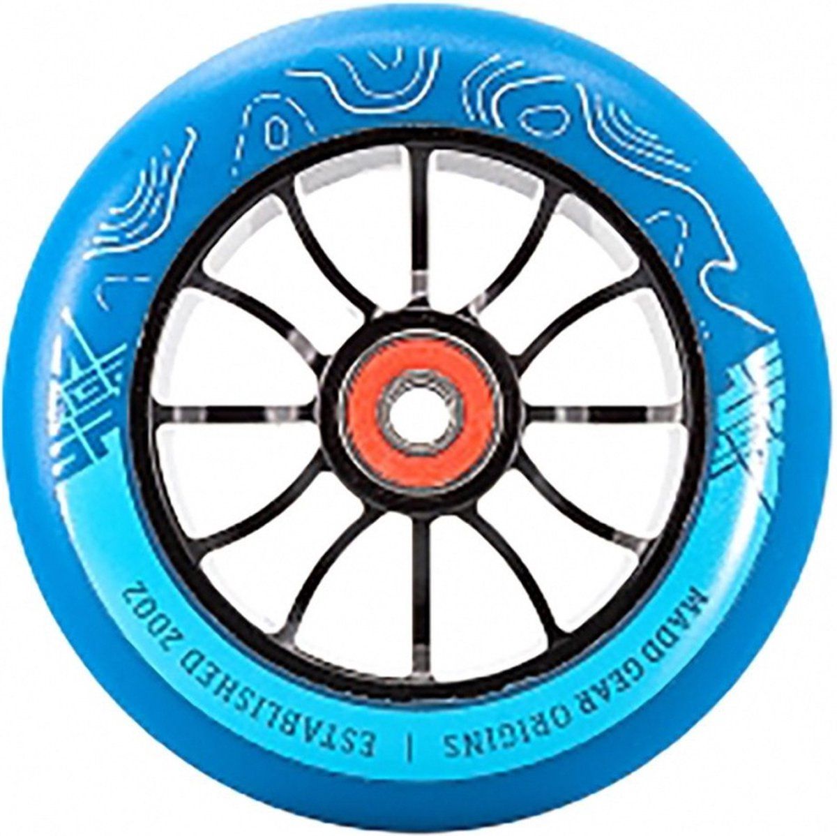 MGP MFX Force Wheel 110mm - Blue (Set van twee)