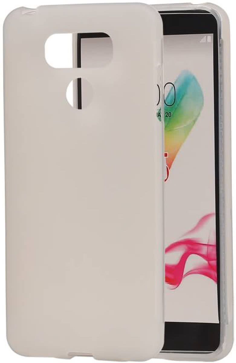 Bestcases.NL LG G6 TPU back case hoesje transparant Wit