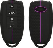 kwmobile autosleutel hoesje zwart / paars