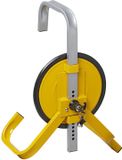 ProPlus Wielklem - Anti-diefstalklem - Parkeerklem - Diefstalbeveiliging - 13 t/m 16 inch - Stalen Schijf - Veiligheidsslot - Inclusief 3 Sleutels - Voor auto, caravan of aanhanger - Geel