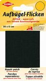 Kleiber Zephir Opstrijkpatches, katoen, zwart, 30 x 6 x 0,3 cm