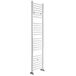 Hudson Reed Radiateur sèche-serviettes moderne en acier - Blanc | Grand radiateur design pour la salle de bain | 180cm x 40cm | Ive