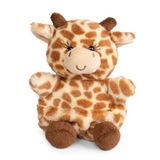 Little Living Nature Snugglies Giraffe pluche dier, collectie safaridieren voor kinderen, zacht en knuffelig speelgoed
