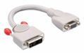 LINDY DVI-A/VGA FM cable, 0.2m
