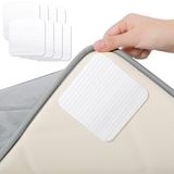 Cozary Antislip tapijtonderlegger, 10 x 10 cm, wasbaar, antislip, graveerbaar, 8 stuks