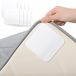 Cozary Antislip tapijtonderlegger, 10 x 10 cm, wasbaar, antislip, graveerbaar, 8 stuks
