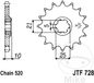 JT Sprockets JTF728.15 15T Steel Front Sprocket