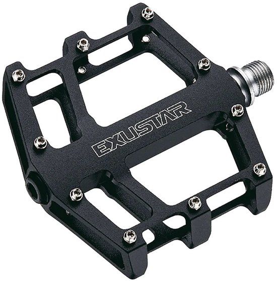 Exustar E-PB525 Pedal 103x100mm FLAT Attachment in Aluminium