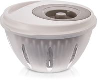 Orion ELA - Essoreuse à salade manuelle - 4,5L - Transparent;Beige;Blanc